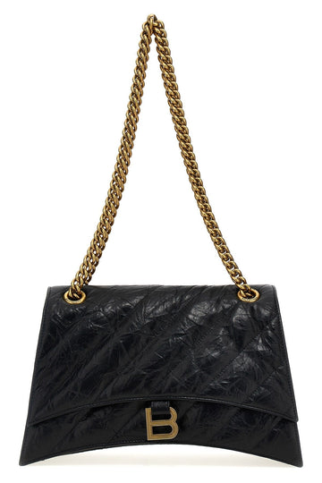 Balenciaga Women 'Crush Chain' Medium Shoulder Bag