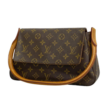 Louis Vuitton Mini Looping  Canvas Shoulder Bag ()