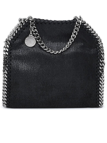 Stella Mccartney Black Polyester Mini Falabella Bag Woman