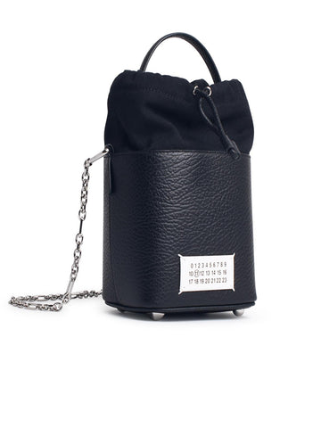 Maison Margiela 5Ac Black Leather Bag Woman