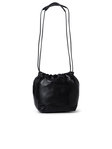 Jil Sander Black Leather Bag Woman