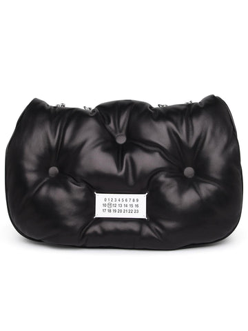 Maison Margiela 'Glam Slam' Black Nappa Leather Bag Woman
