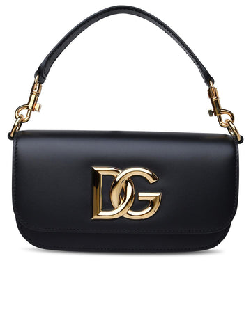 Dolce & Gabbana Black Leather Bag Woman