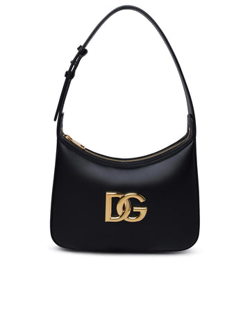 Dolce & Gabbana Black Leather Bag Woman