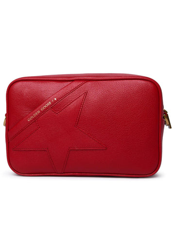Golden Goose Red Leather Bag Woman