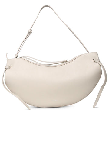 Yuzefi White Leather Bag Woman