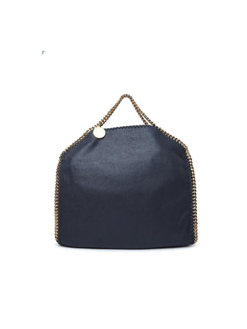 Stella Mccartney 'Falabella' Tote Bag In Navy Recycled Polyester Blend Woman