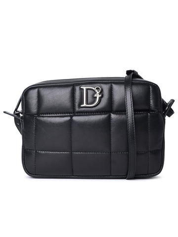 Dsquared2 Black Lambskin Bag Woman