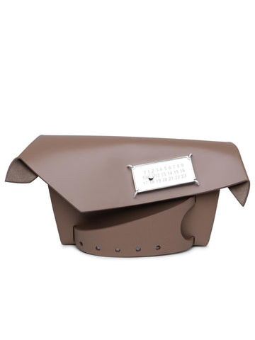 Maison Margiela Leather Bag Nude Woman