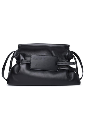 Off-White Black Calf Leather Bag Woman