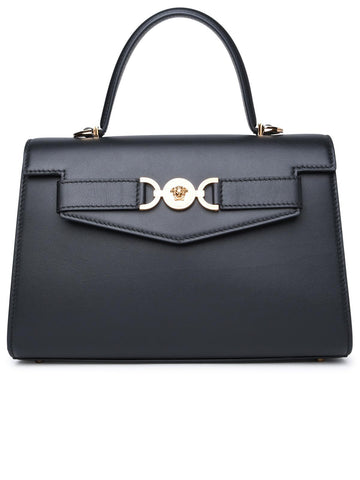 Versace Medium 'Medusa '95' Black Leather Bag Woman