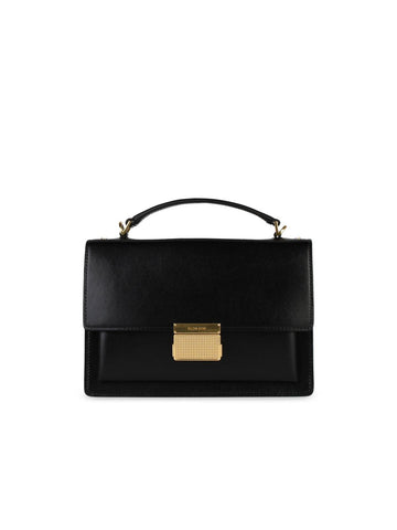 Golden Goose Venezia Bag In Black Palmellata Leather Woman