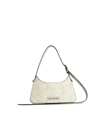 Acne Studios White Leather Bag Woman