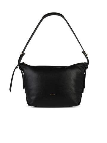 Isabel Marant 'Leyden' Black Leather Bag Woman