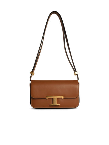 Tod's Micro Brown Leather Crossbody Bag Woman