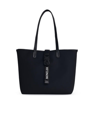 Moncler 'Trick' Black Nylon Shopping Bag Woman
