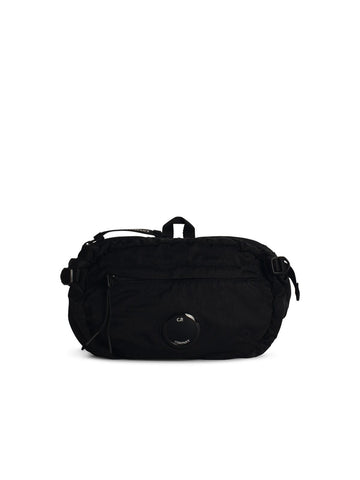 C.P. Company Black Nylon Fanny Pack Man