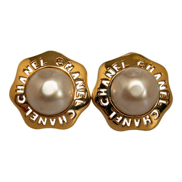 Chanel Earring Gold White Lady Earring Luxury Market