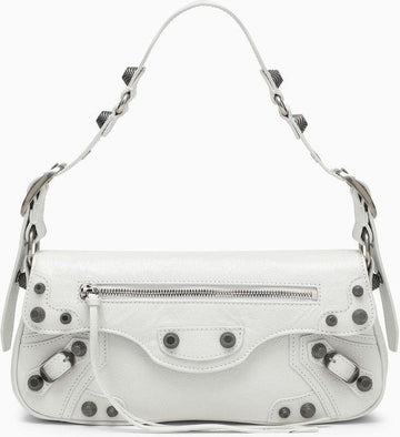 LE CAGOLE SMALL WHITE BAG