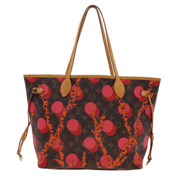 Louis Vuitton Neverfull Mm  Canvas Tote Bag ()