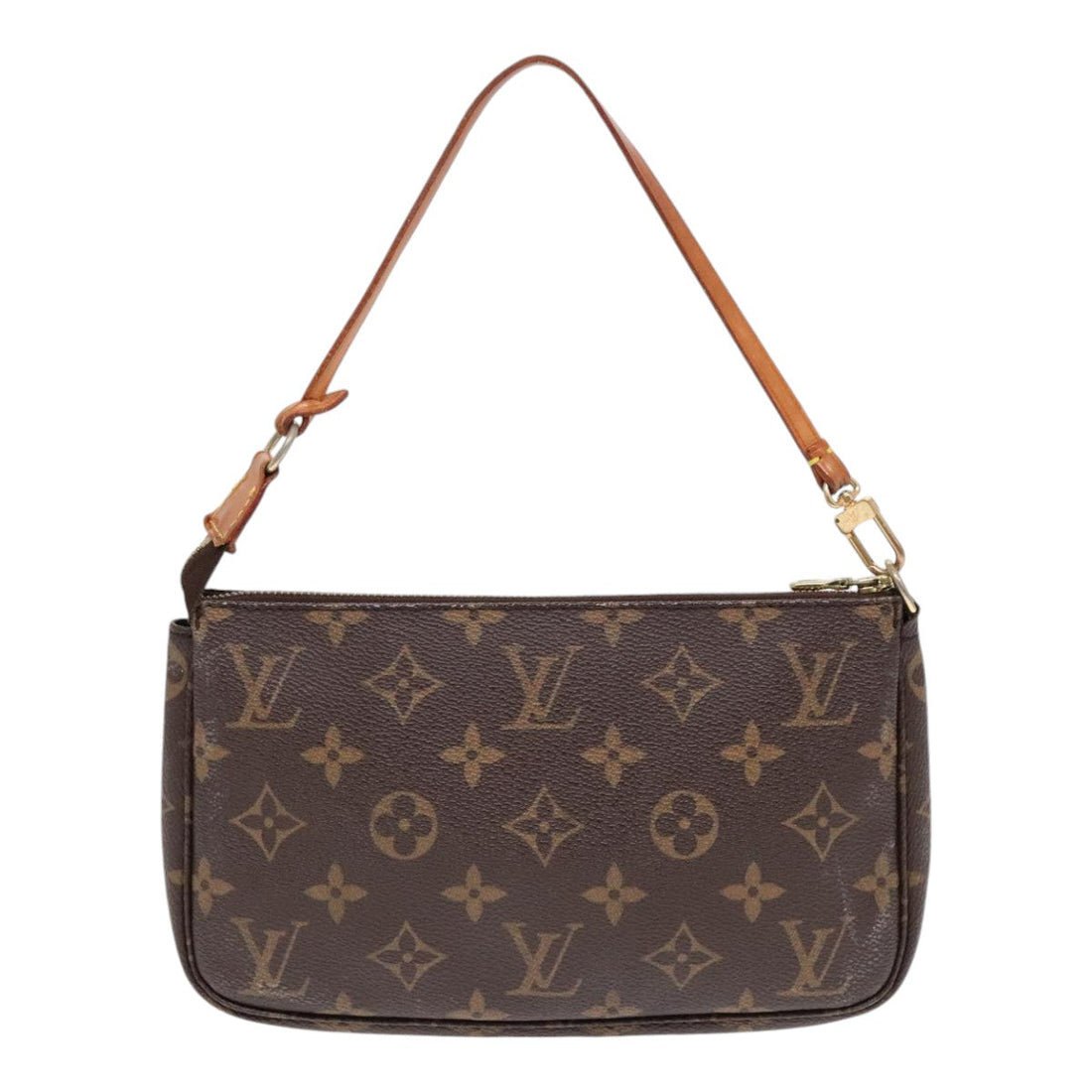 Louis Vuitton Pochette Accessoire  Canvas Clutch Bag ()
