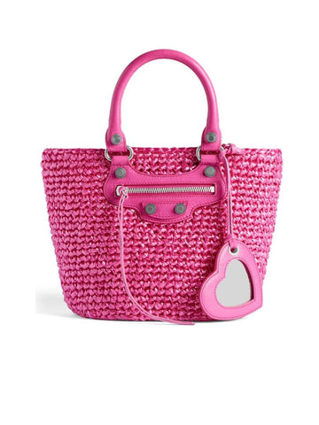 Le Cagole Small Panier in Pink
