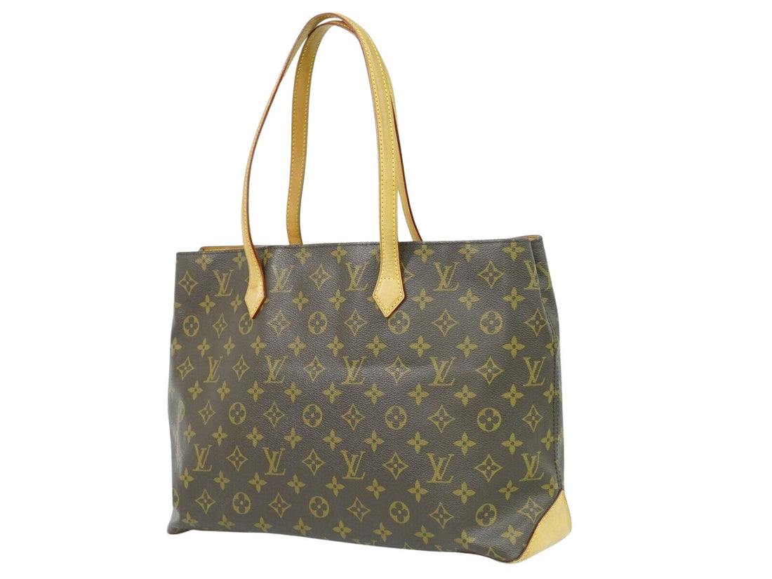Louis Vuitton Wilshire  Canvas Tote Bag ()