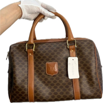 Céline Macadam Brown Canvas Travel Bag ce5522cc