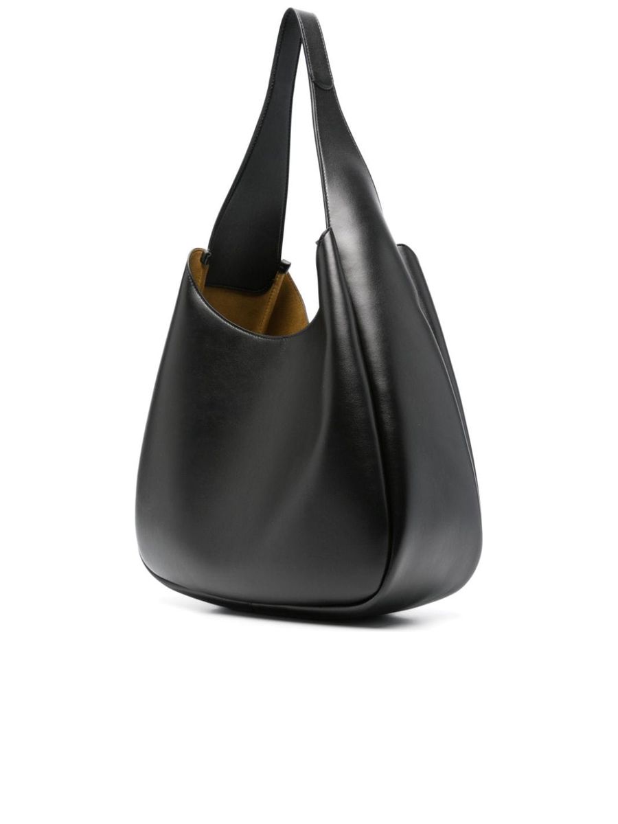 Faux Leather Cutout Shoulder Bag