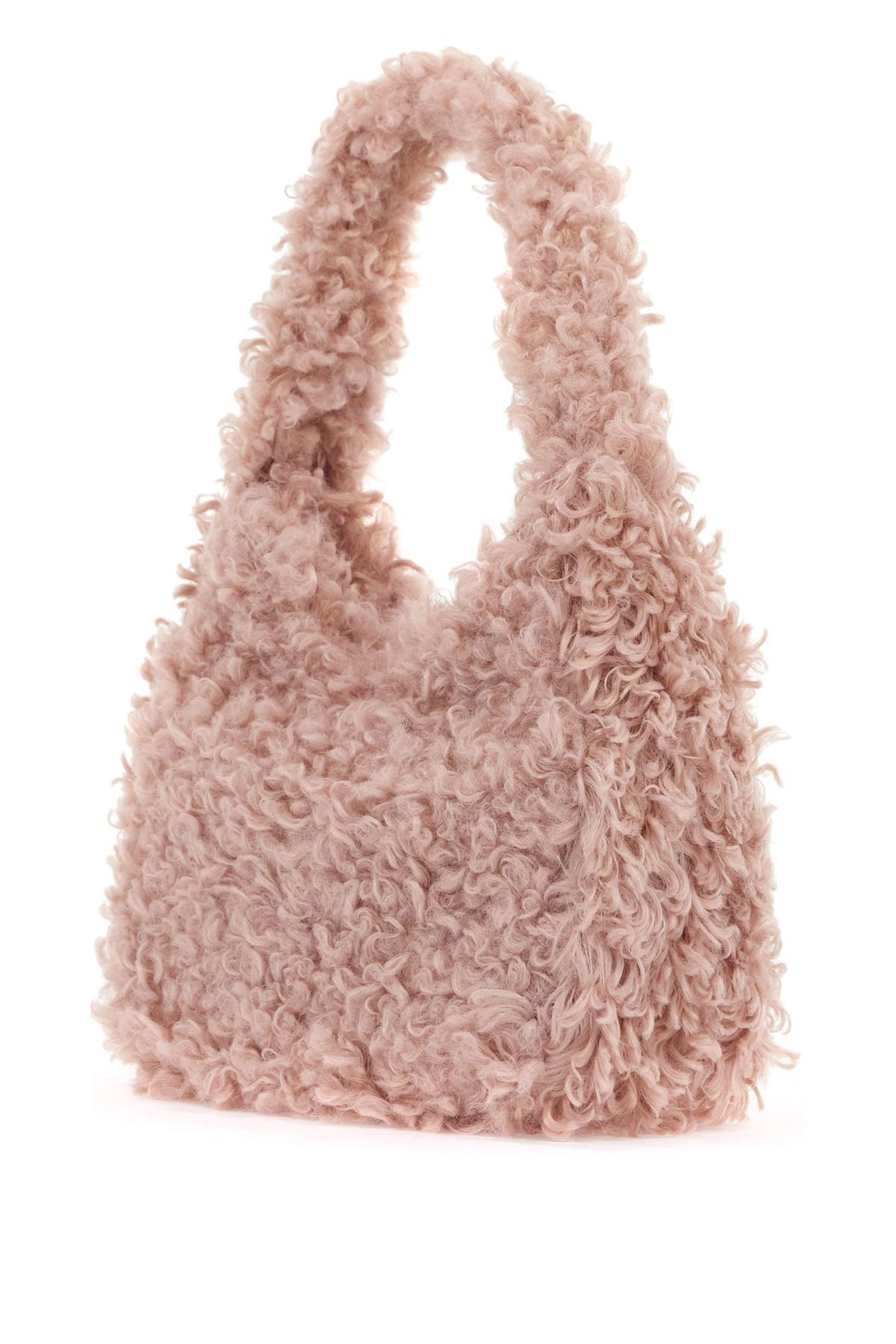 Stella Mccartney Small Soft Teddy Hobo Tote Bag. Women