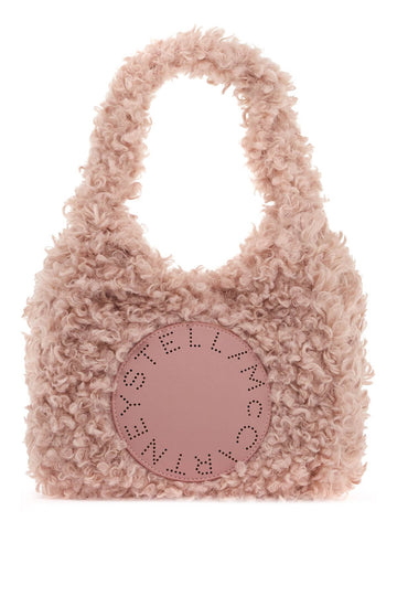 Stella Mccartney Small Soft Teddy Hobo Tote Bag. Women