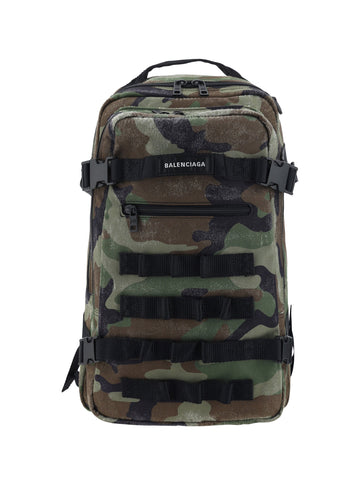 Balenciaga Men Army Space Backpack
