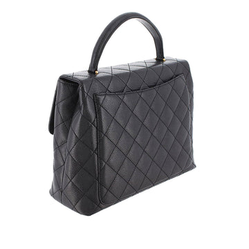 Chanel Kelly Bag Black Caviar Gold