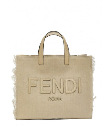 MOTIF FRINGED LARGE TOTE BAG