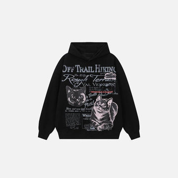 Rugged Trails Cat Hoodie