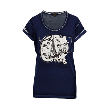 Louis Vuitton Cruise Printed Cotton T-shirt - '10s