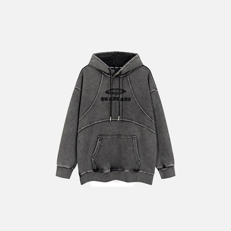 Loose Streamline Hoodie
