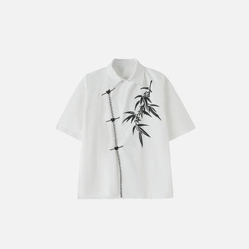 Bamboo Print Women's Shirt