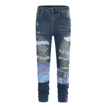 NV6 | Patch-work Indigo