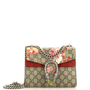 Dionysus Bag Blooms Print GG Coated Canvas Mini