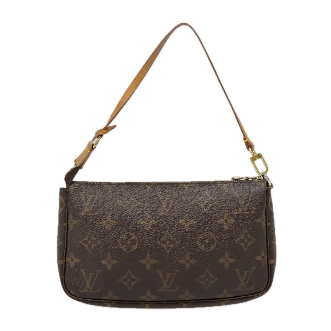 Louis Vuitton Pochette Accessoire  Canvas Clutch Bag ()