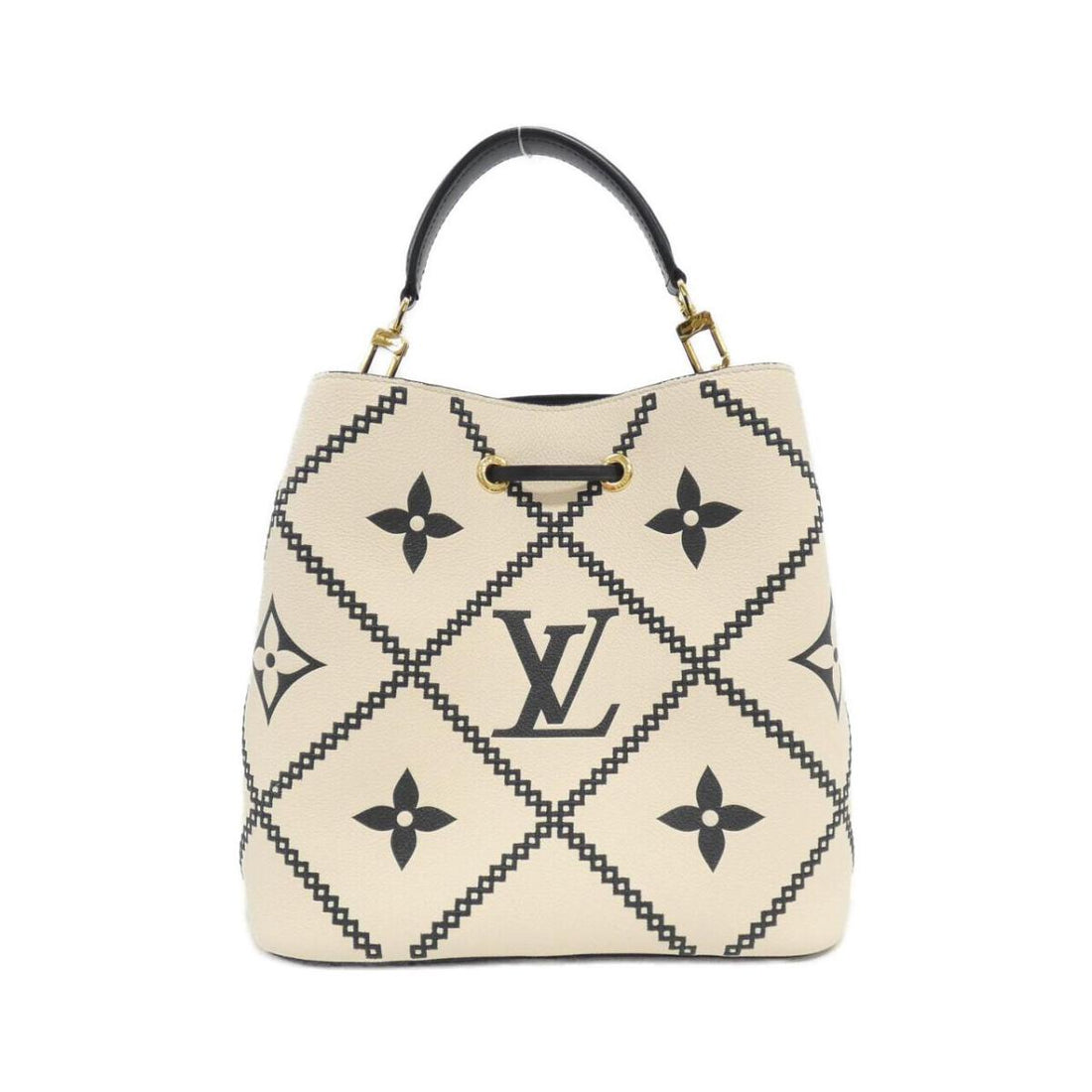 Louis Vuitton Monogram Amplant Broderie Neo Noe MM M46023 Shoulder Bag