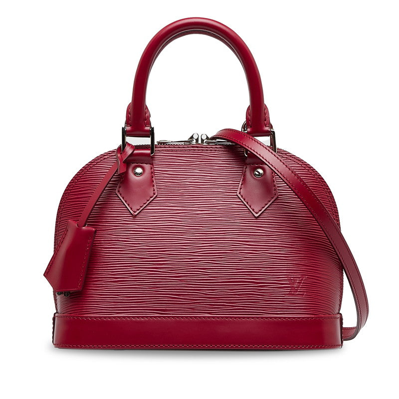 Louis Vuitton Epic Alma BB Handbags Shoulder Bag 2WAY M40851 Fushai Pink Leather  Louis Vuitton