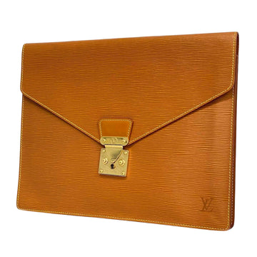Louis Vuitton  Leather Clutch Bag ()