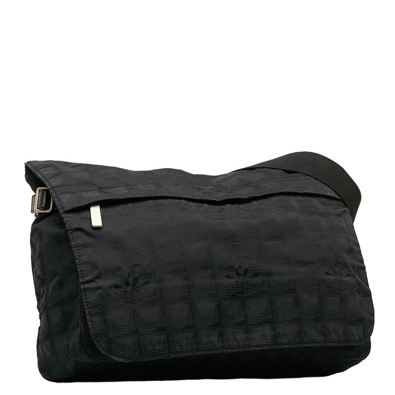 Chanel Black Nylon Shoulder Bag