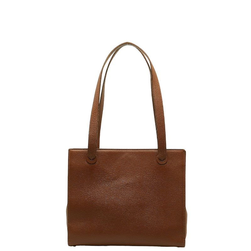 CHANEL Tote bag leather brown ladies