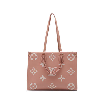 LOUIS VUITTON ONZAGO MM 2WAY TOOTBACK MONOGRAM GIANT pink (GOLD GOLD) TOOTBACK BUSINESS BAG LADY STARTBACK MEN TOOTBACK ONLINE