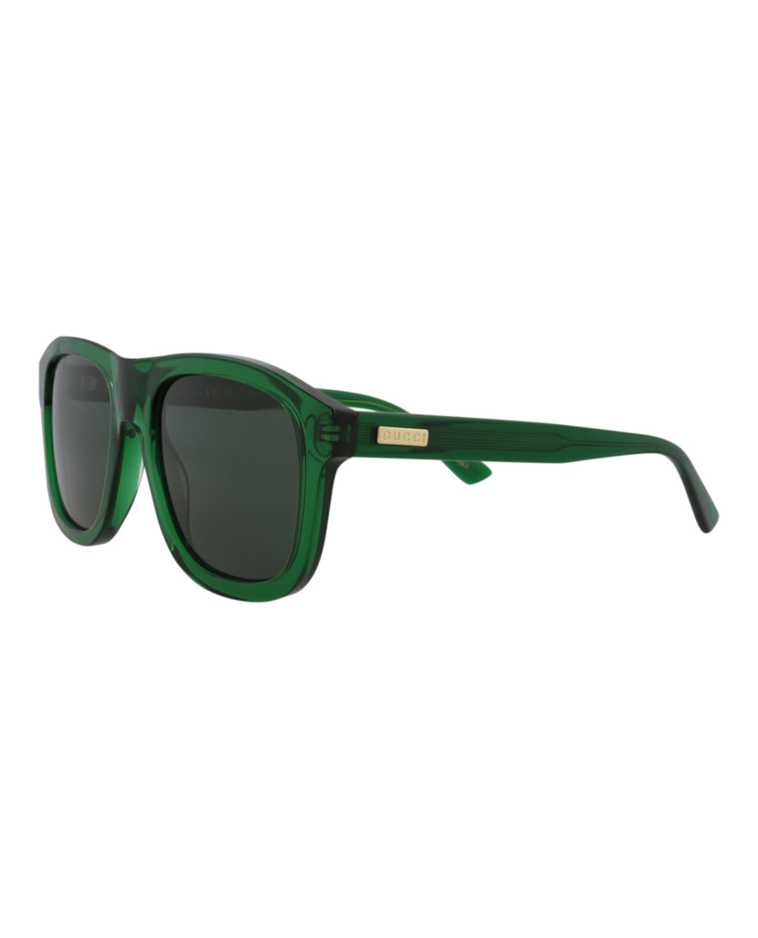 Aviator-Frame Recycled Acetate Sunglasses