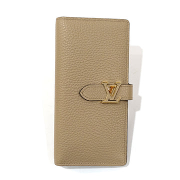 Louis Vuitton LV Vertical Wallet M81367  Leather Gale Long Wallet Gr Light Blue