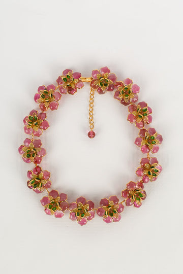 Collier fleurs Augustine